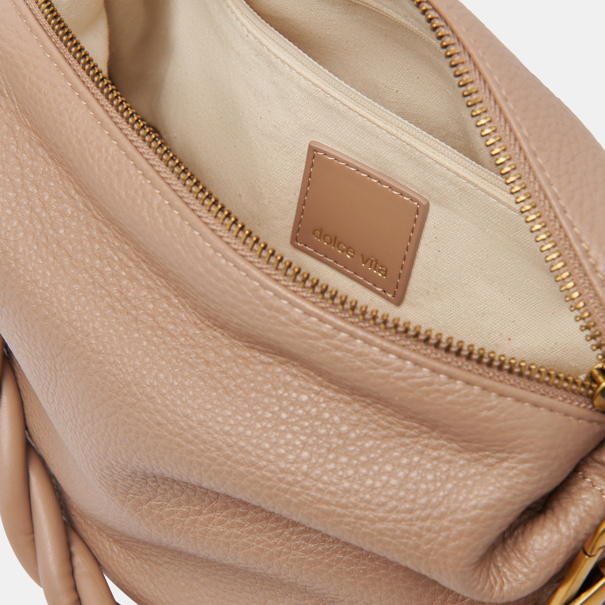 PRESTON SHOULDER/CROSSBODY CAFE SOFT PEBBLE LEATHER - Image 3