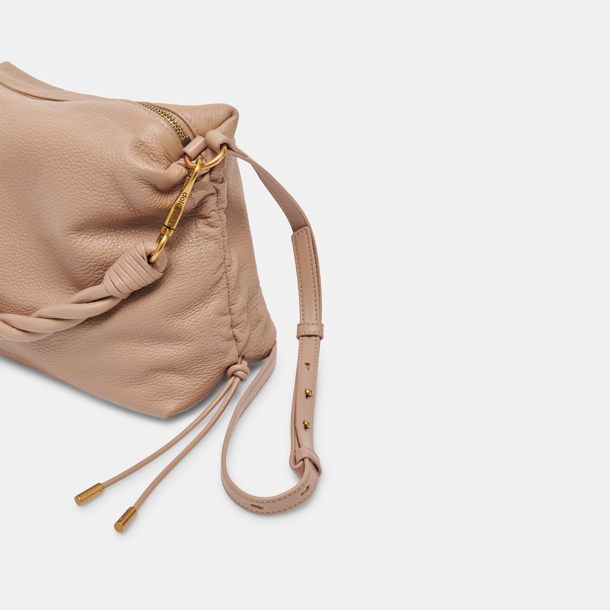 PRESTON SHOULDER/CROSSBODY CAFE SOFT PEBBLE LEATHER - Image 5