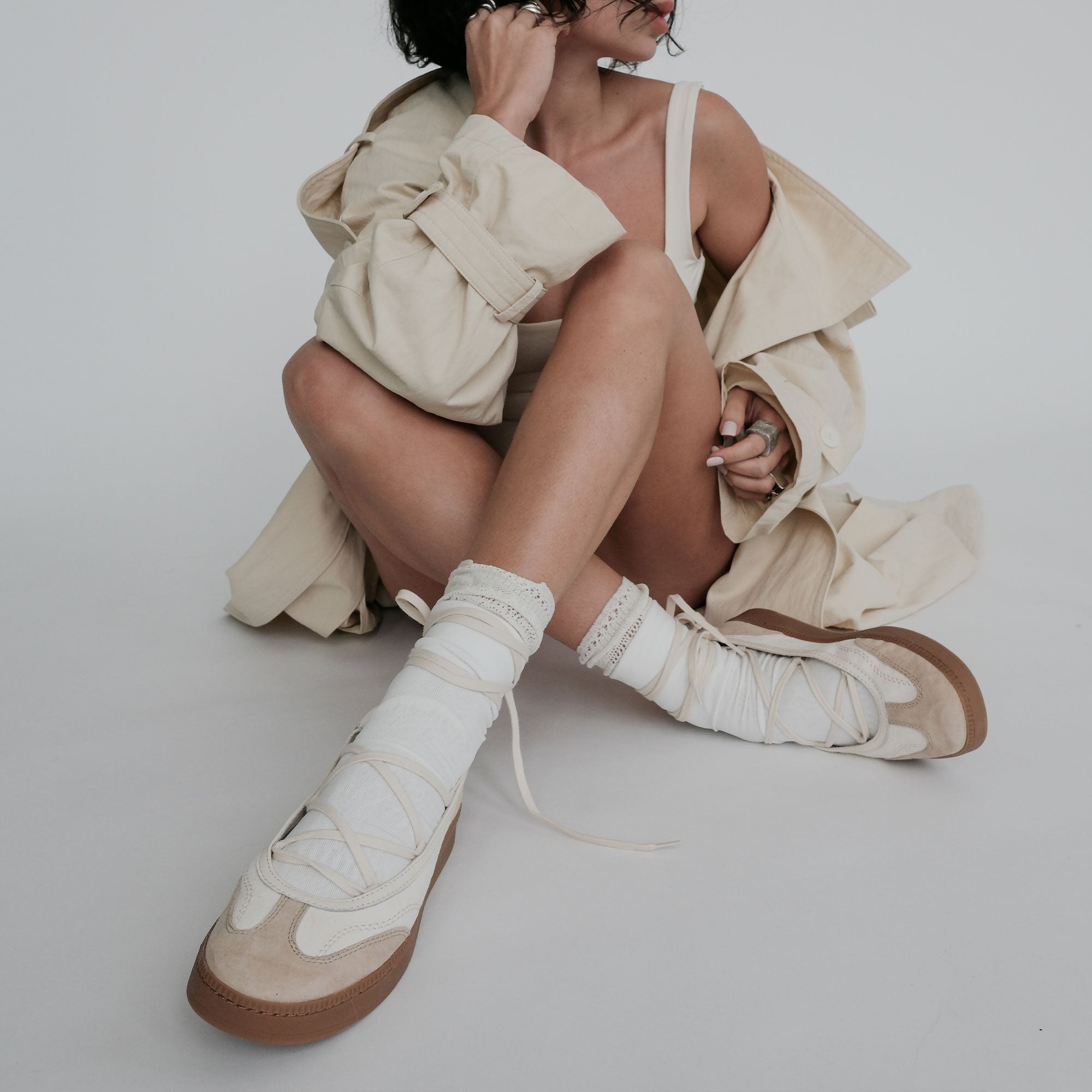 NYOMIE SNEAKERS IVORY MULTI LEATHER - Image 6