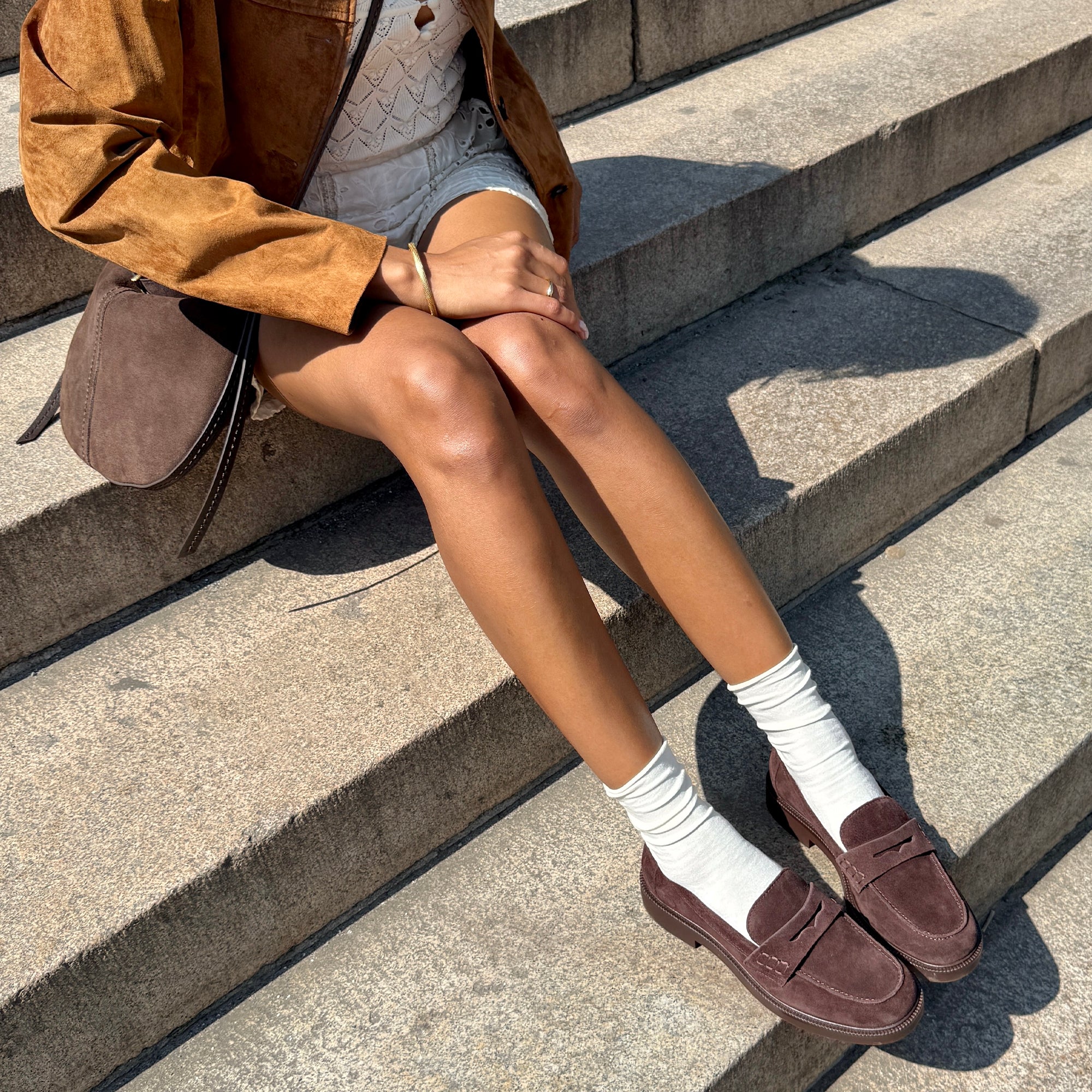 TIGGY LOAFERS MAHOGANY SUEDE - Image 2