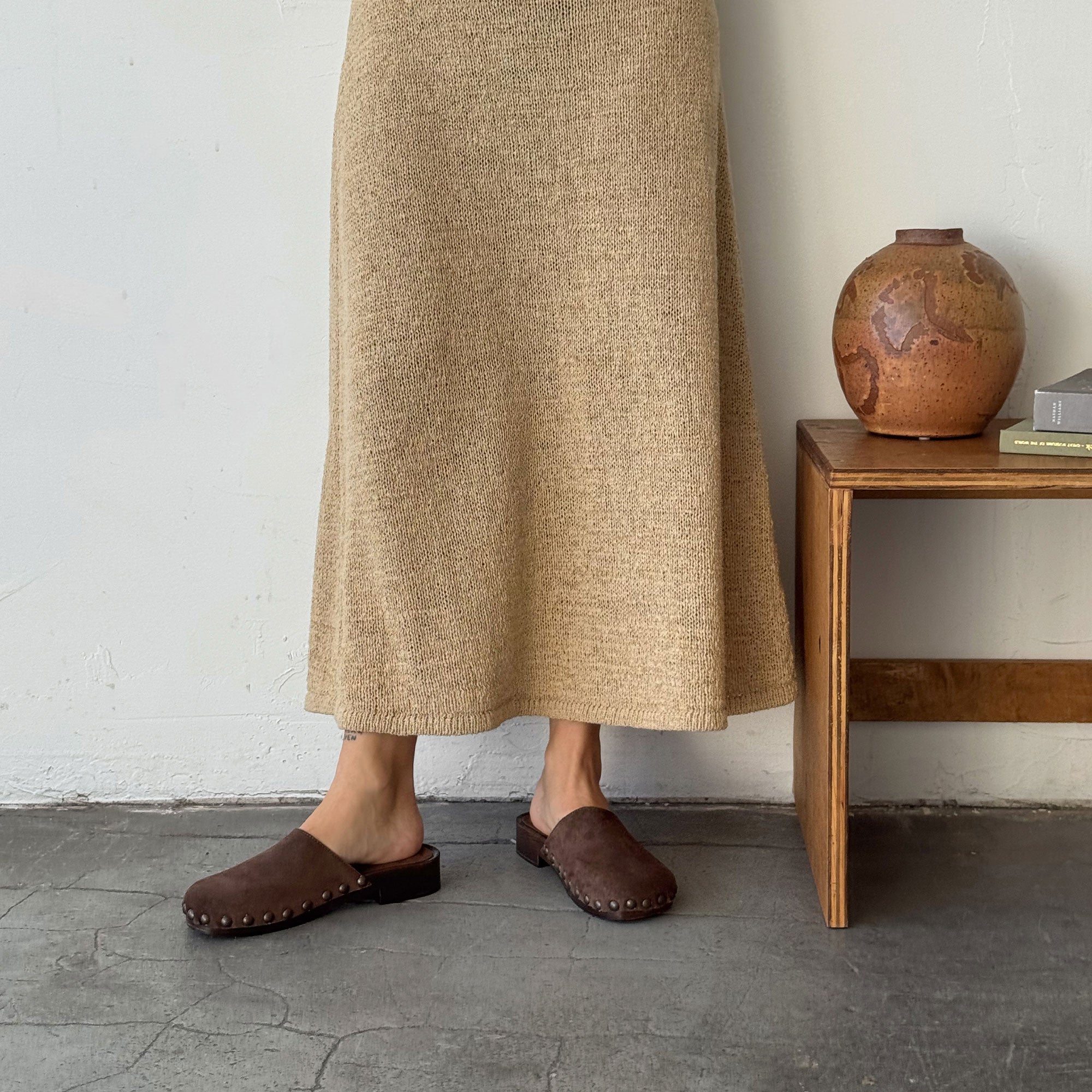 ALANIS FLATS BROWN SUEDE - Image 6